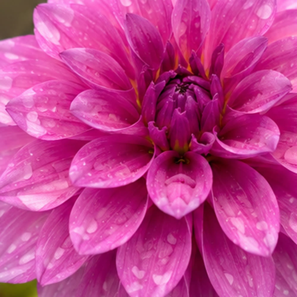 ダリアの花の全体